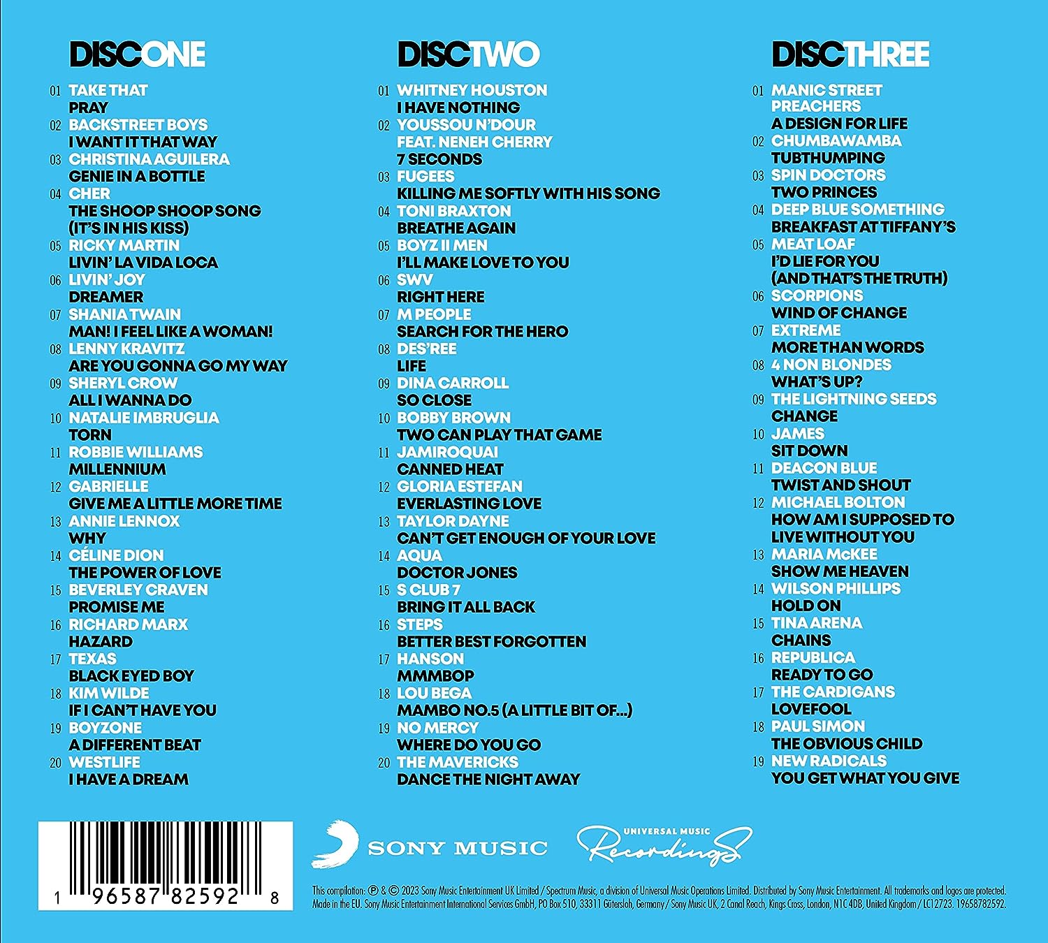 Image of Artwork for Various's Fantastic 90s (3CD)